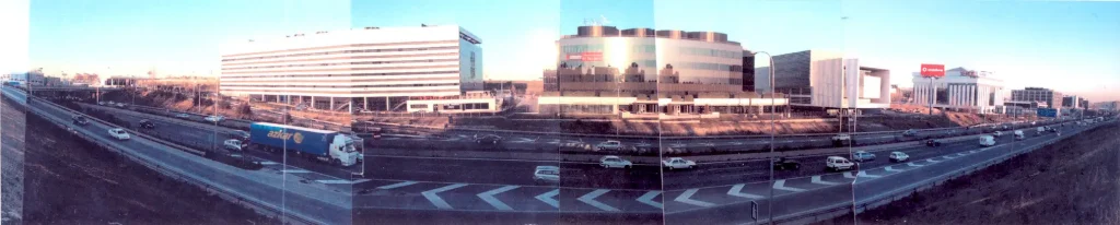 El arte del encargo. Proceso de trabajo. Madrid Norte M30. Collage fotográfico.